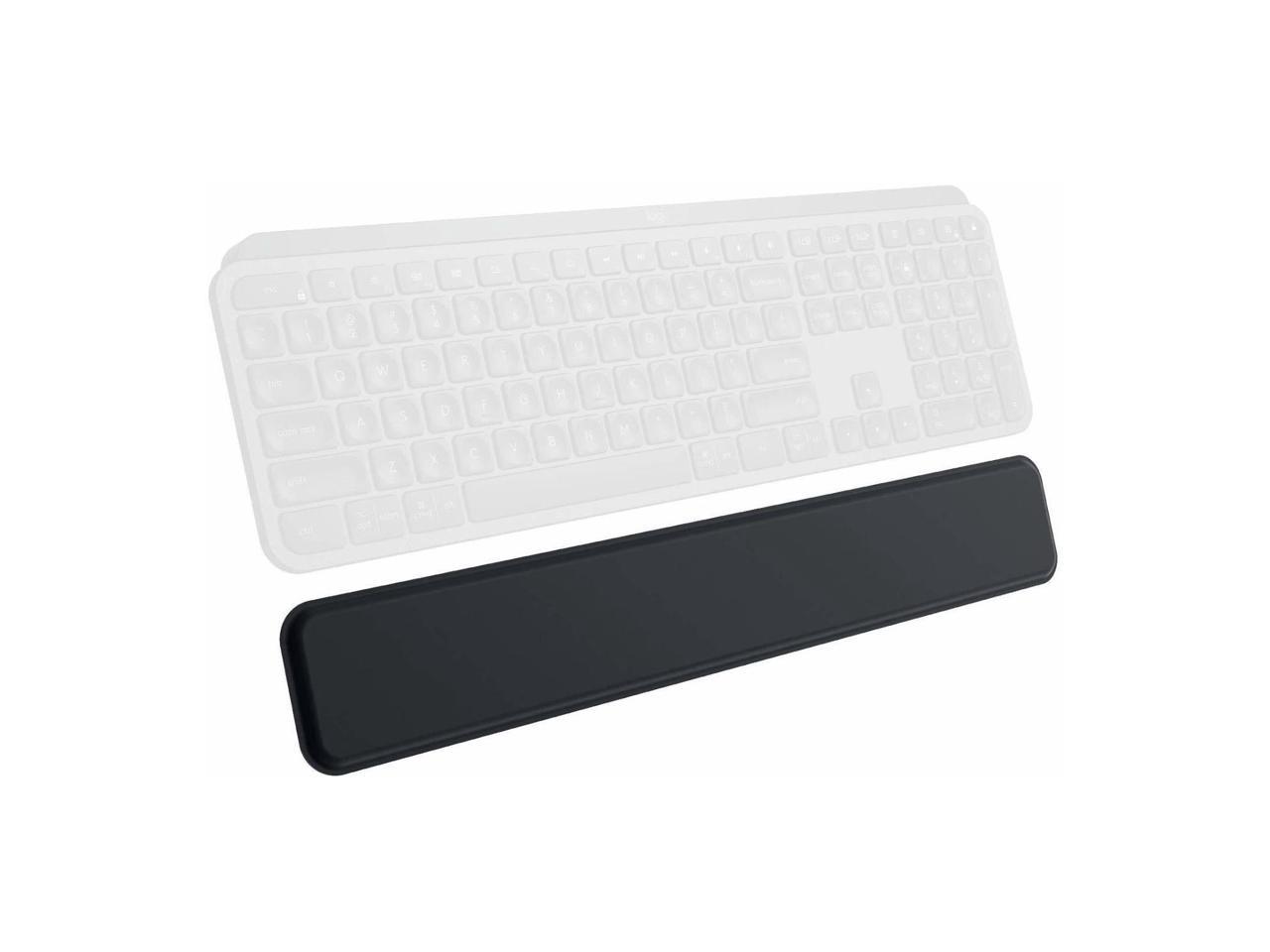 Logitech MX Palm Rest for MX Keys, Premium, No-Slip Support for Hours of Comfortable Typing, Black