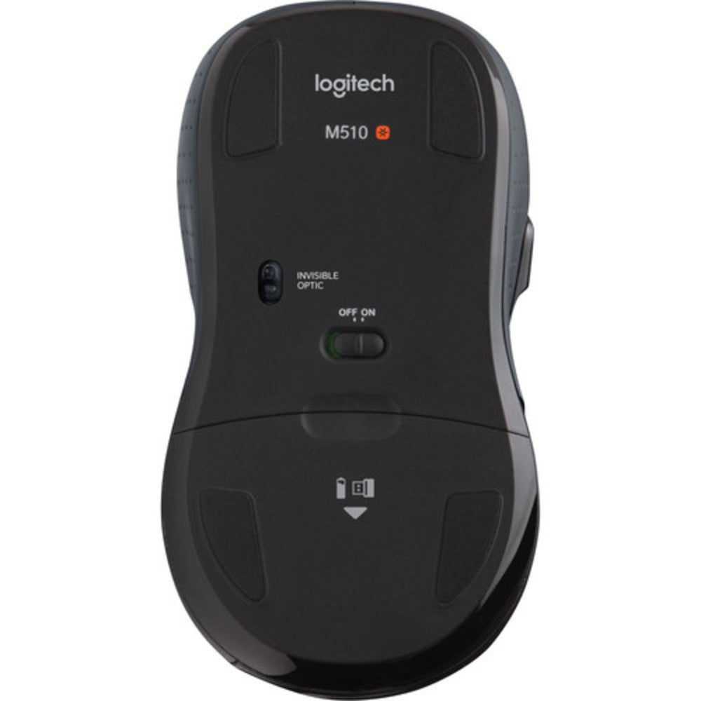 LOGITECH M510 WIRELESS LASER MOUSE BLACK