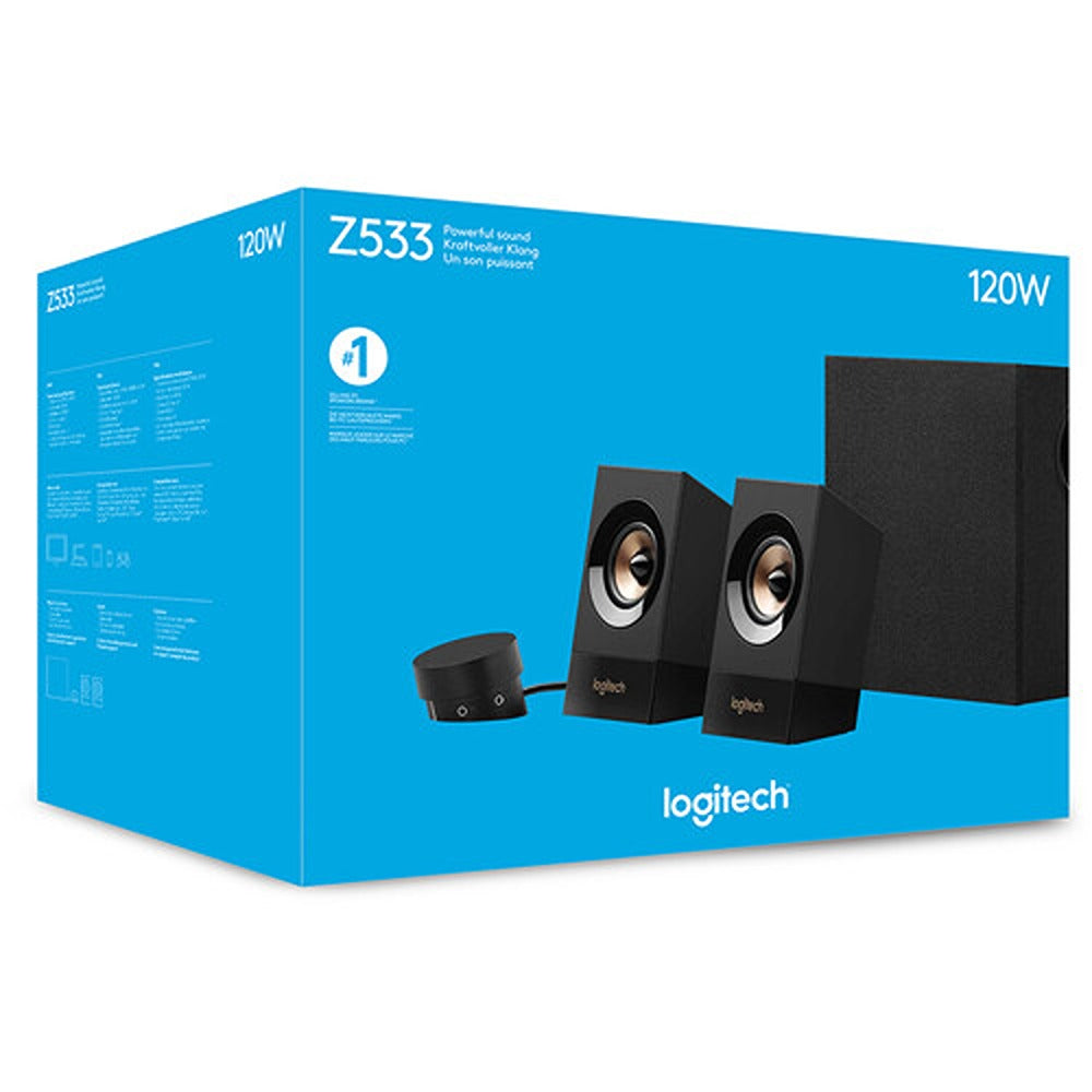 Logitech Z533 Multimedia 2.1 Powerful Sound Speakers