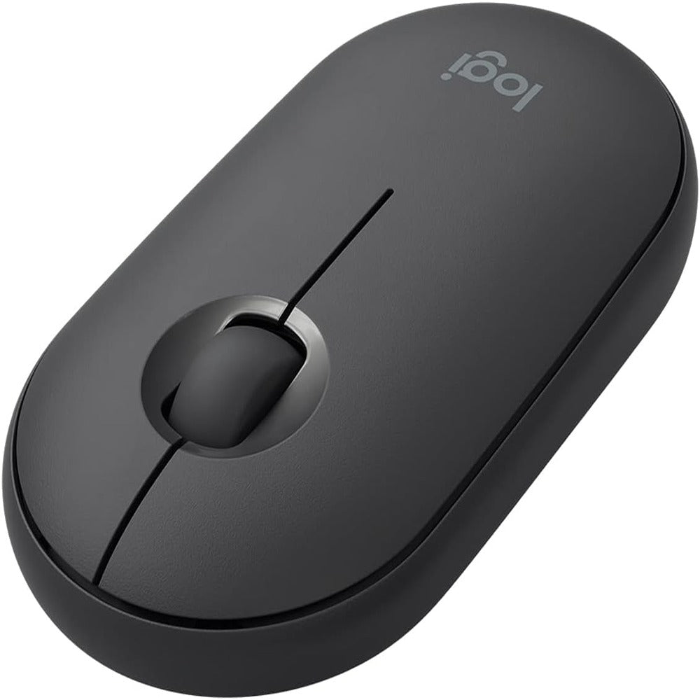 Logitech Portable Wireless Mouse M350/M355 (Graphite) Designed to be compatible with Google Pixel Go.