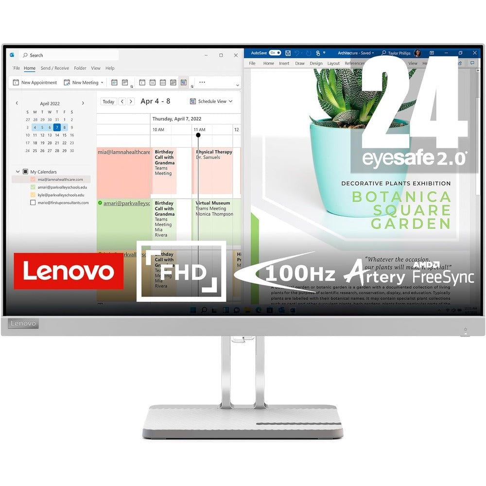 LENOVO L24e-40(F23238FL0)23.8inch Monitor-HDMI