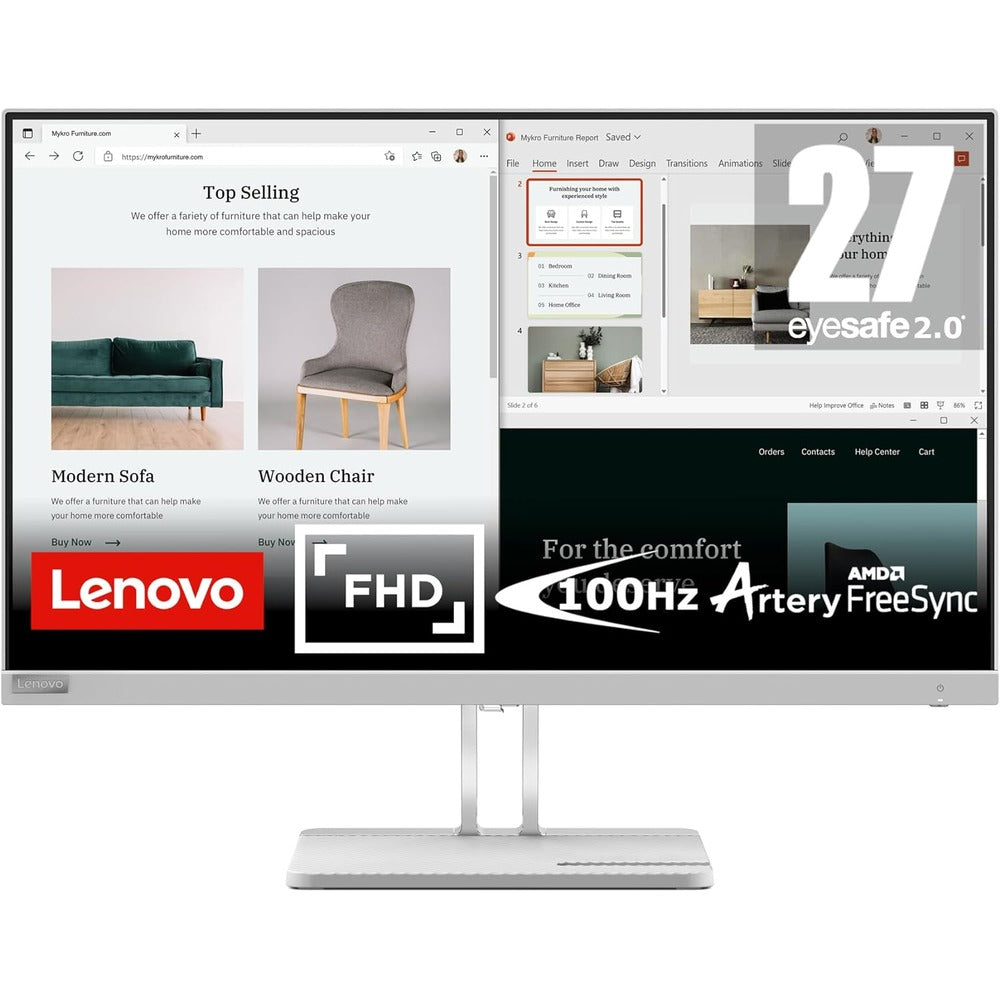 LENOVO L27e-40(H23270FL0)27inch Monitor-HDMI