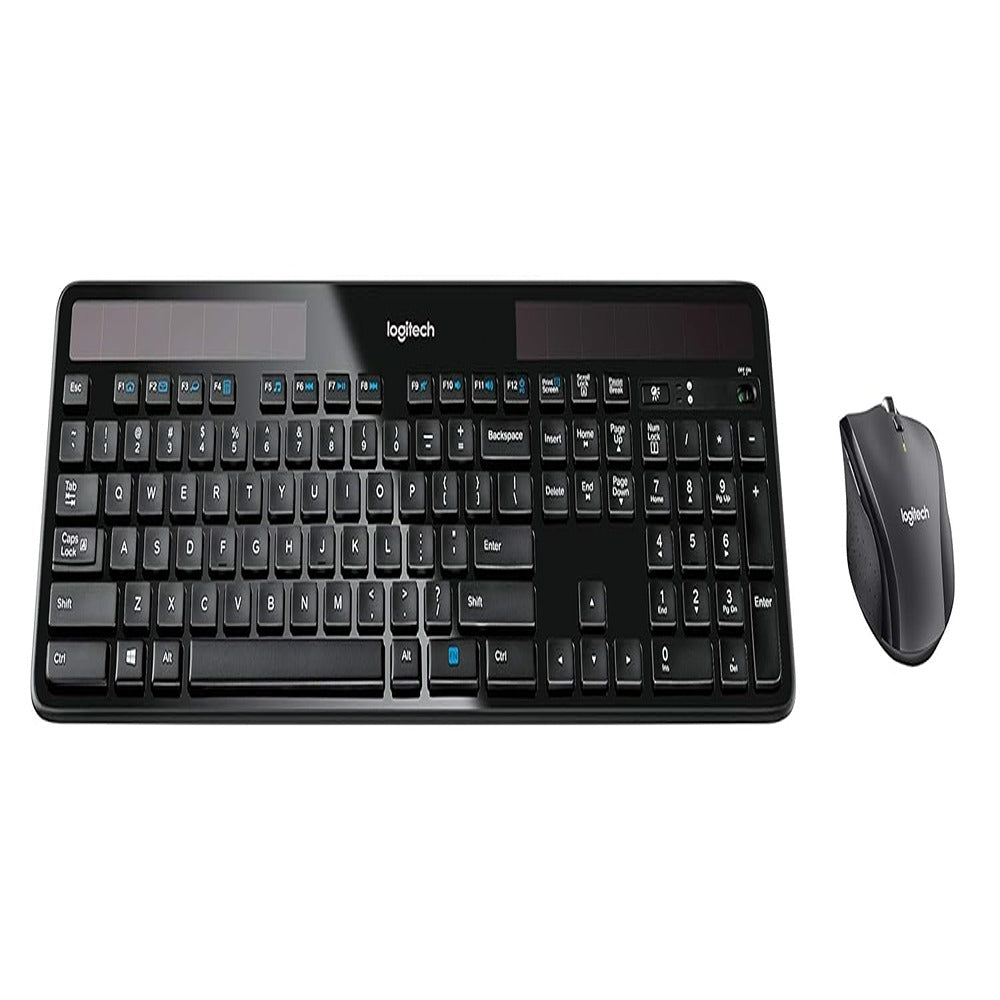 SOLAR WIRELESS KEYBOARD AND MOUSE MK750