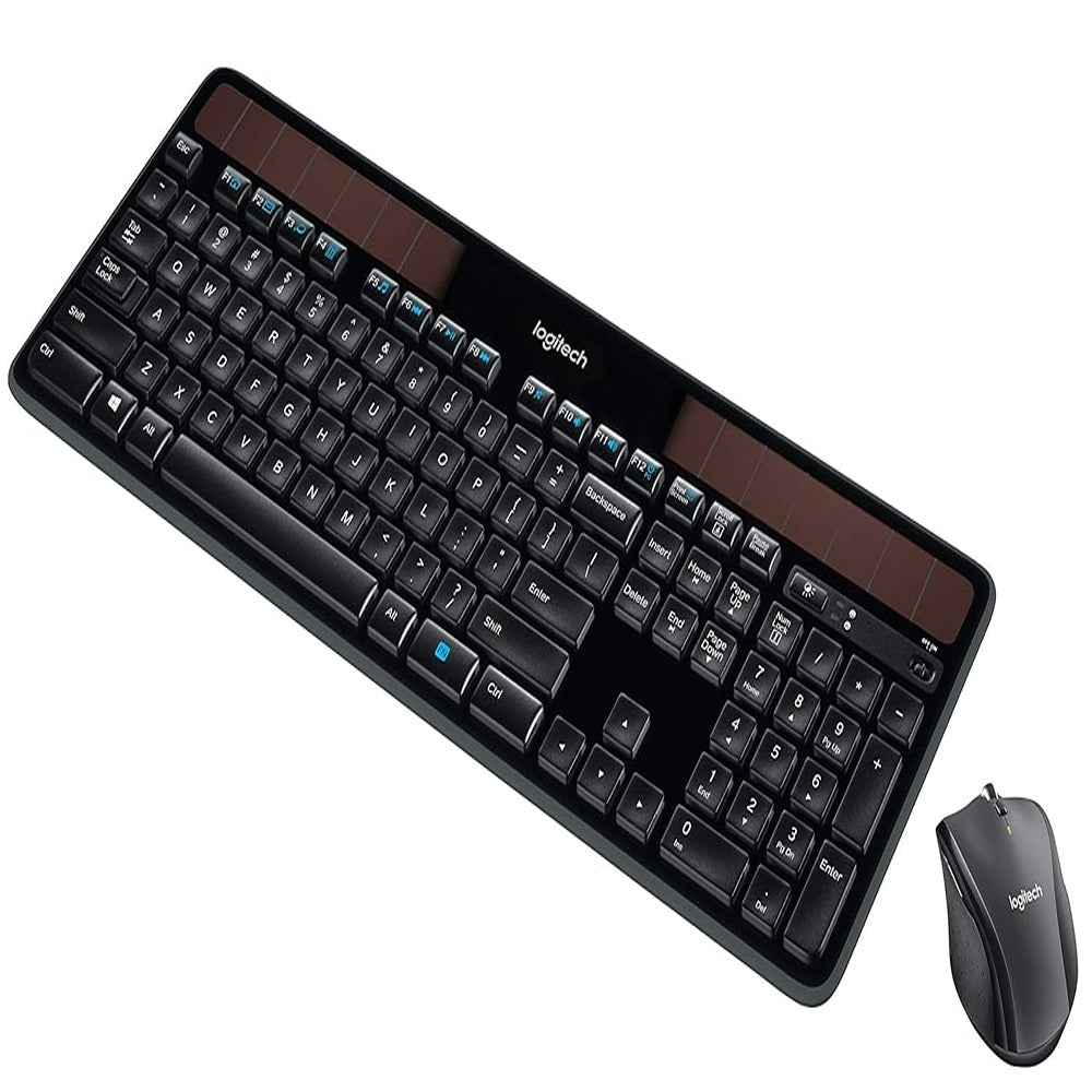 SOLAR WIRELESS KEYBOARD AND MOUSE MK750