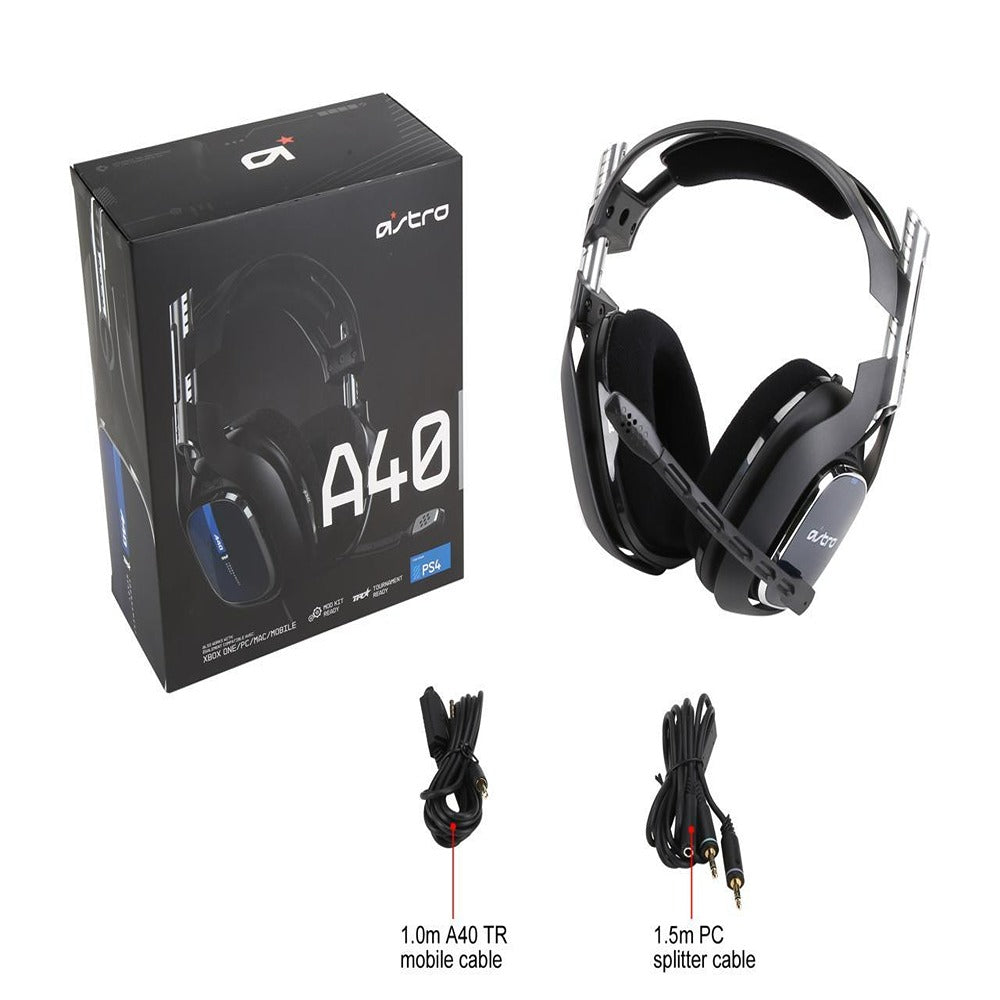 Astro Gaming A40 TR Headset for PS4 & PC,Also compatible with Xbox One, PS4, Switch