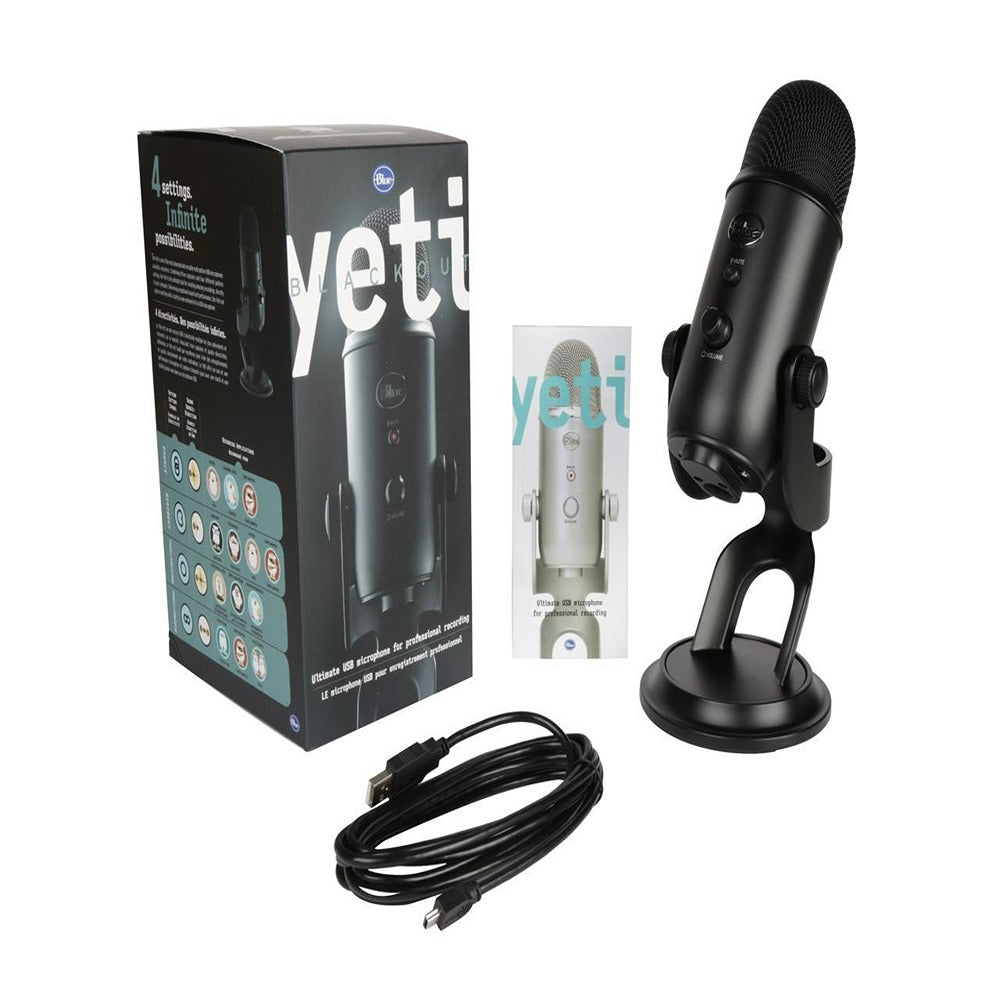 Logitech Blue Microphone Blue Yeti USB MicBLACKOUTUSBN/AAMR836213002070