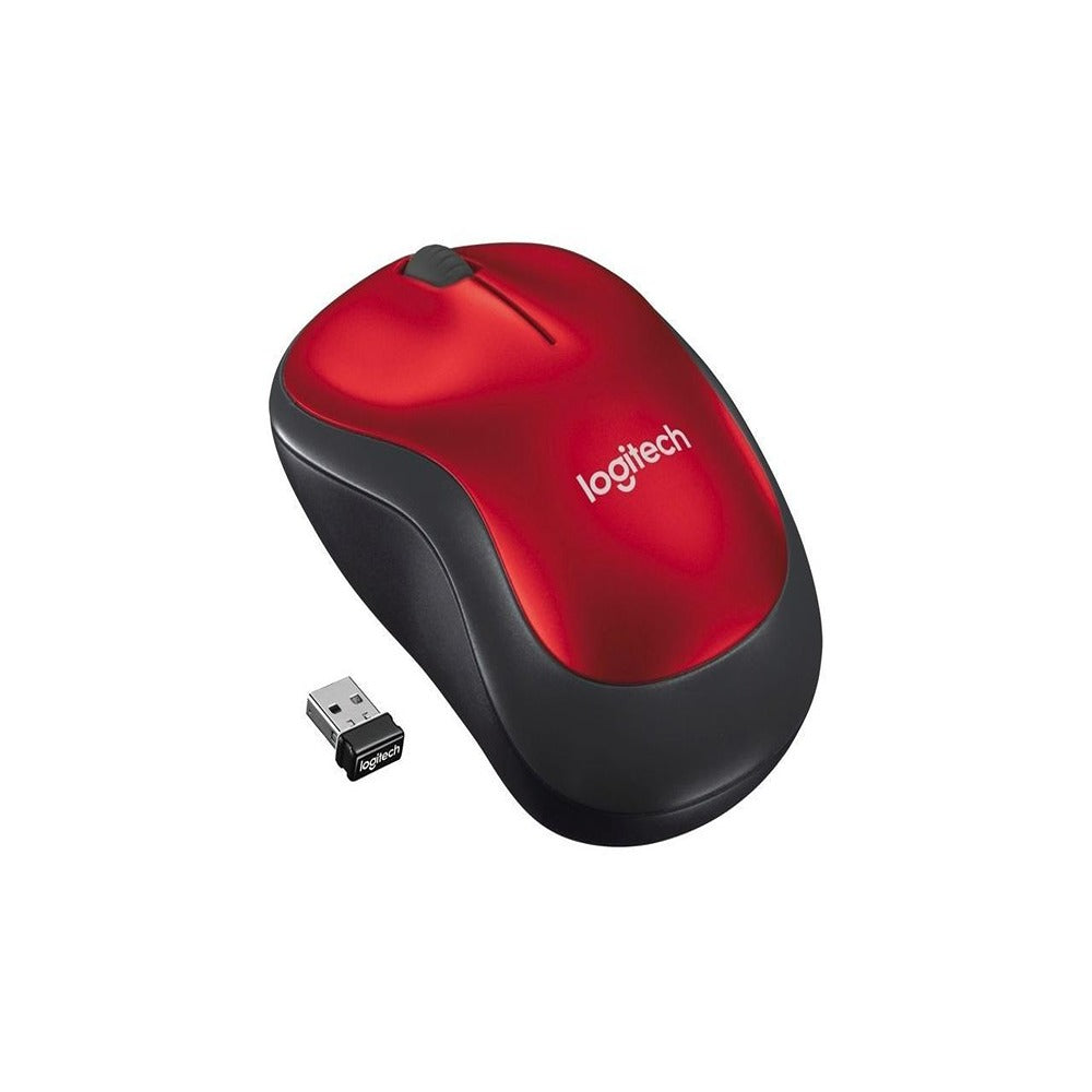 Logitech Wireless Mouse M185  RED