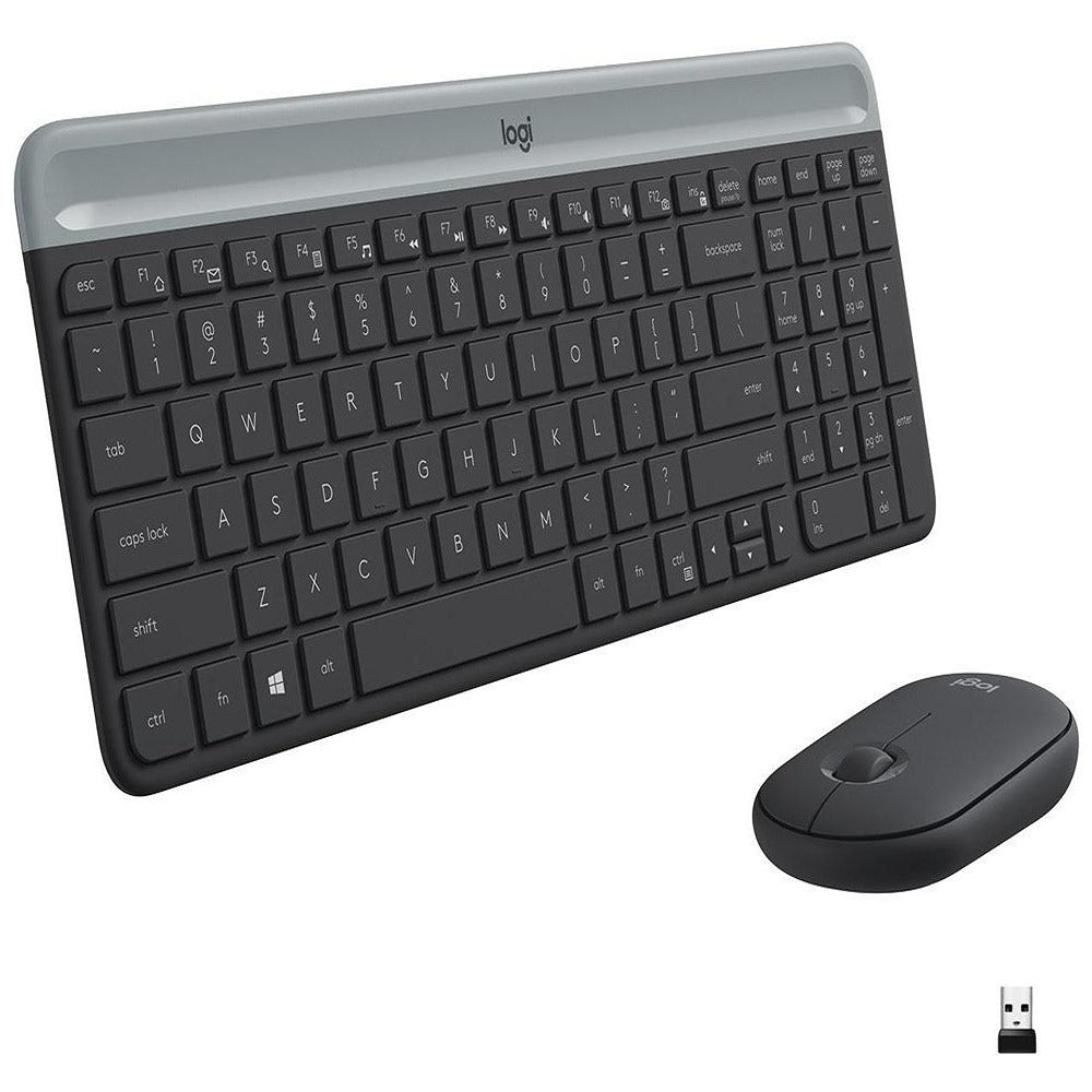 Logitech Slim MK470 Wireless Combo Graphite