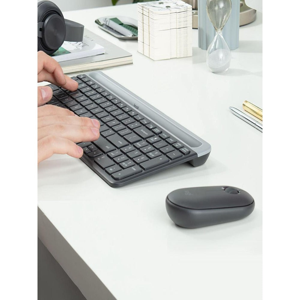 Logitech Slim MK470 Wireless Combo Graphite