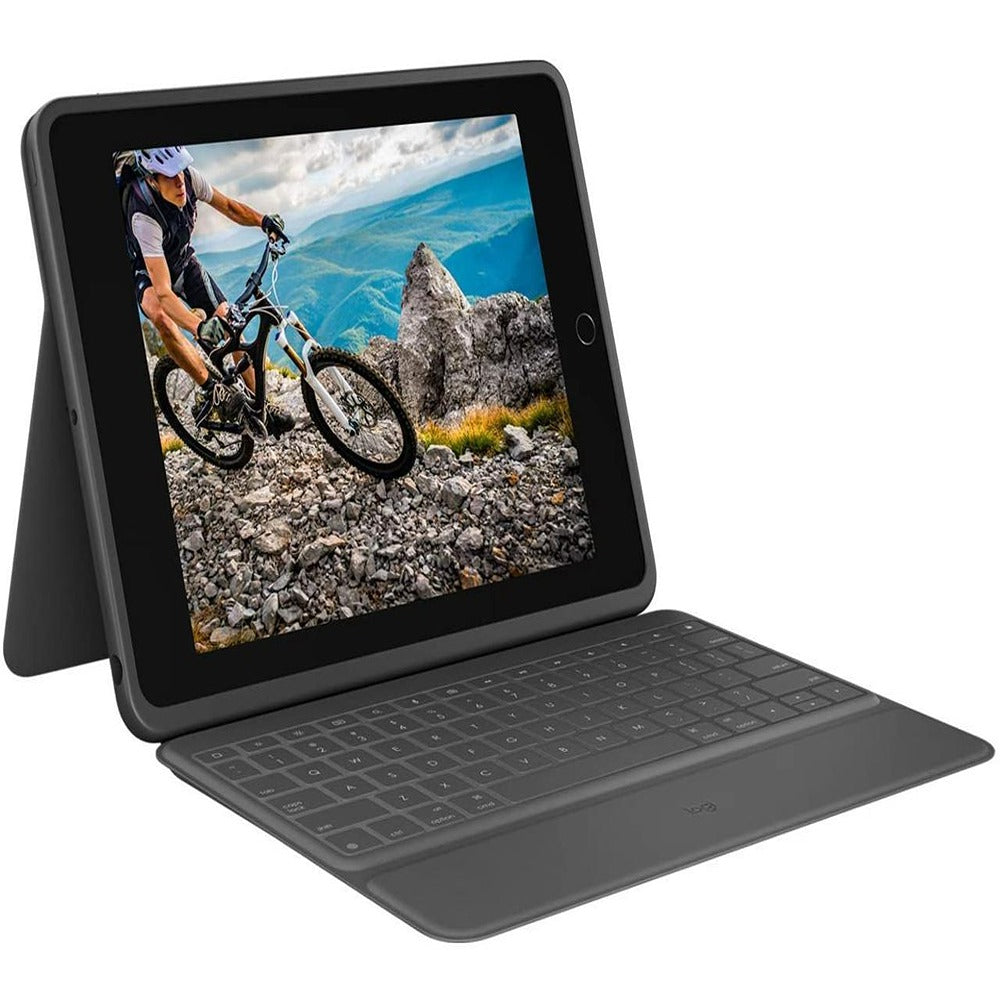 Logitech Rugged Folio for 7th and 8th generation IPad  Graphite