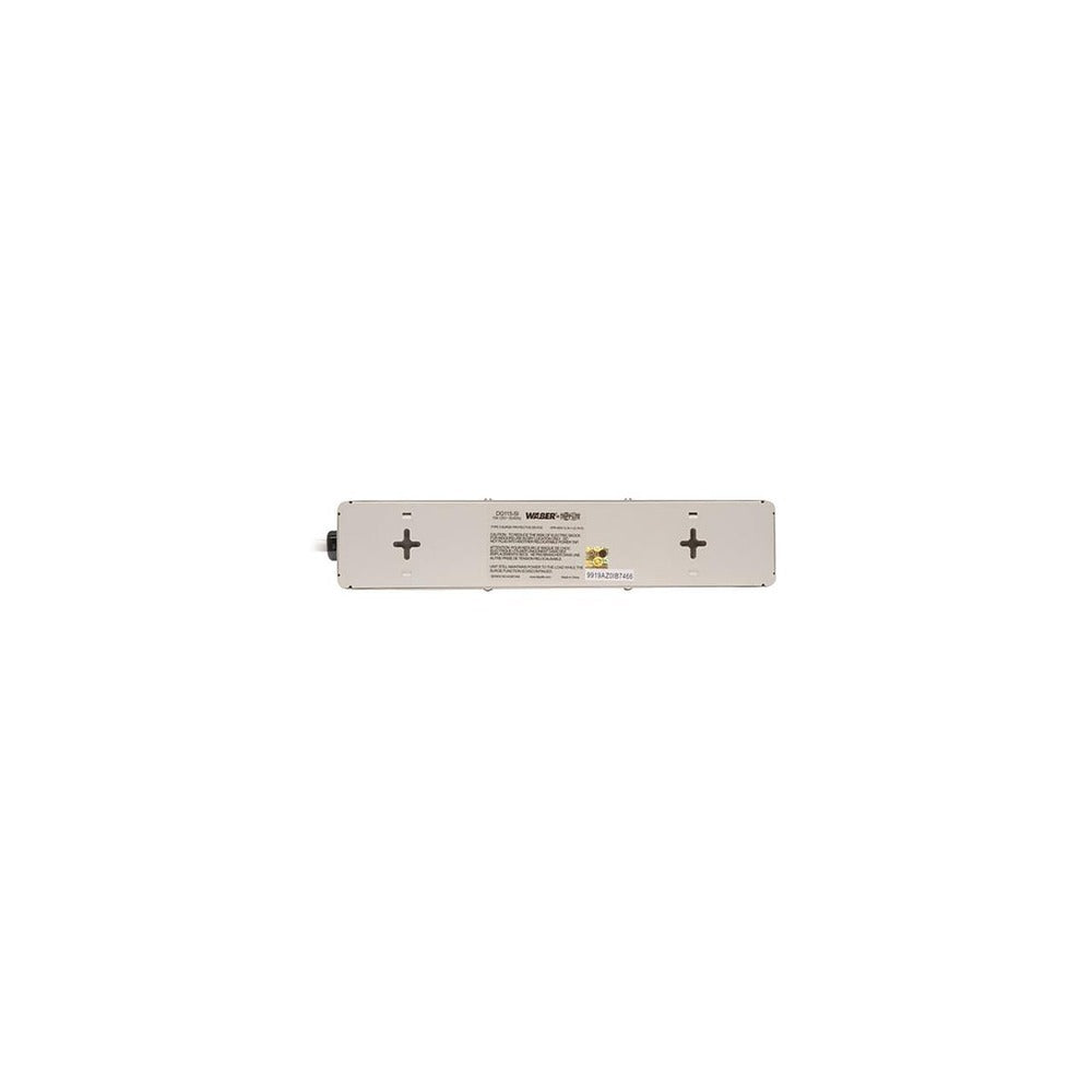 Waber Surge Protector Power Strip Metal 6 Outlet 6ft Cord