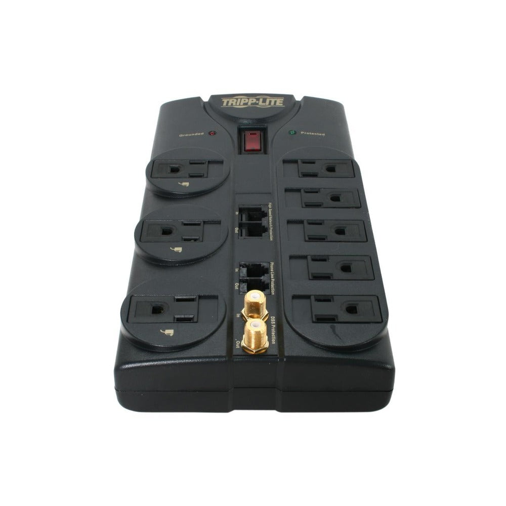 Waber Surge Protector Strip 6 outlet 6feet Cord 1050 Joules