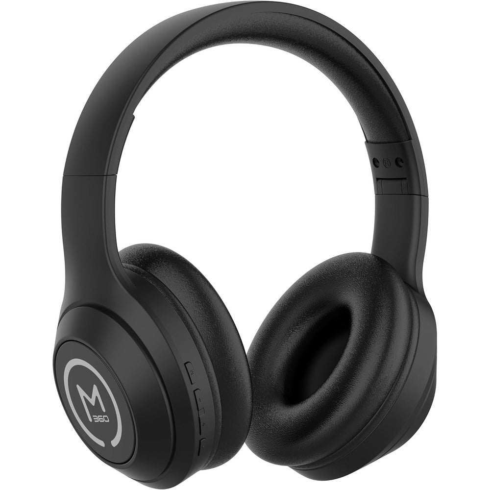 MORPHEUS 360 Morpheus 360 Comfort Plus Bluetooth Over-Ear Headphones, Wireless Headset with Built-In Microphone-10 Hour Playtime-Work/Travel-Black-HP6500B