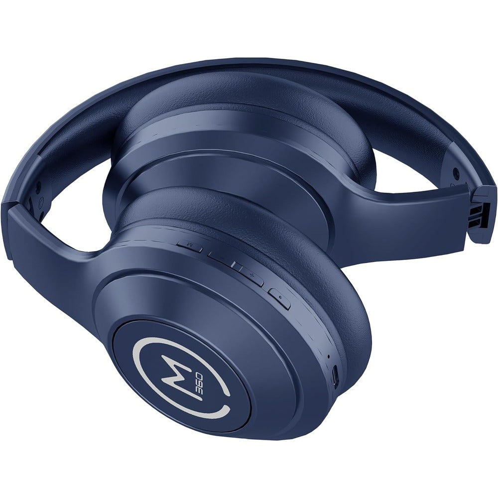 MORPHEUS 360 Morpheus 360 Comfort Plus Bluetooth Over-Ear Headphones, Wireless Headset with Built-In Microphone-10 Hour Playtime-Work/Travel-Blue-HP6500L