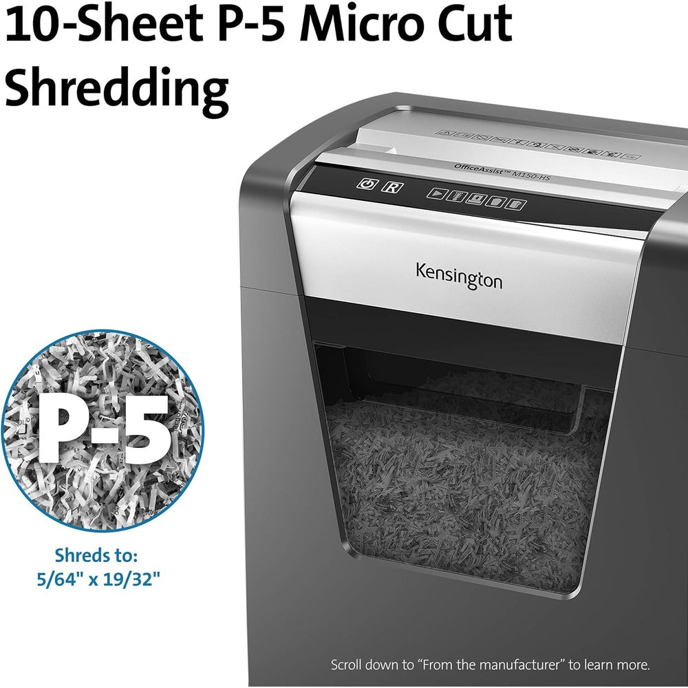 KENSINGTON OfficeAssist Shredder M150-HS