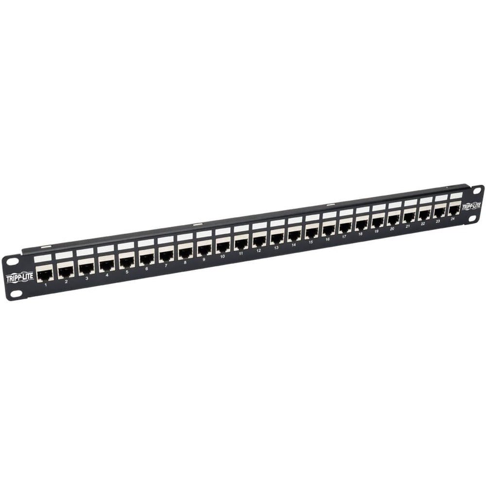 TRIPP LITE 24-PORT 1U CAT6A SHIELDED PATCH PANEL