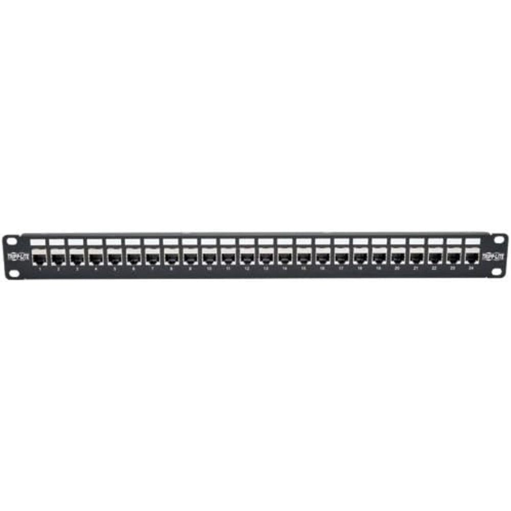 TRIPP LITE 24-PORT 1U CAT6A SHIELDED PATCH PANEL