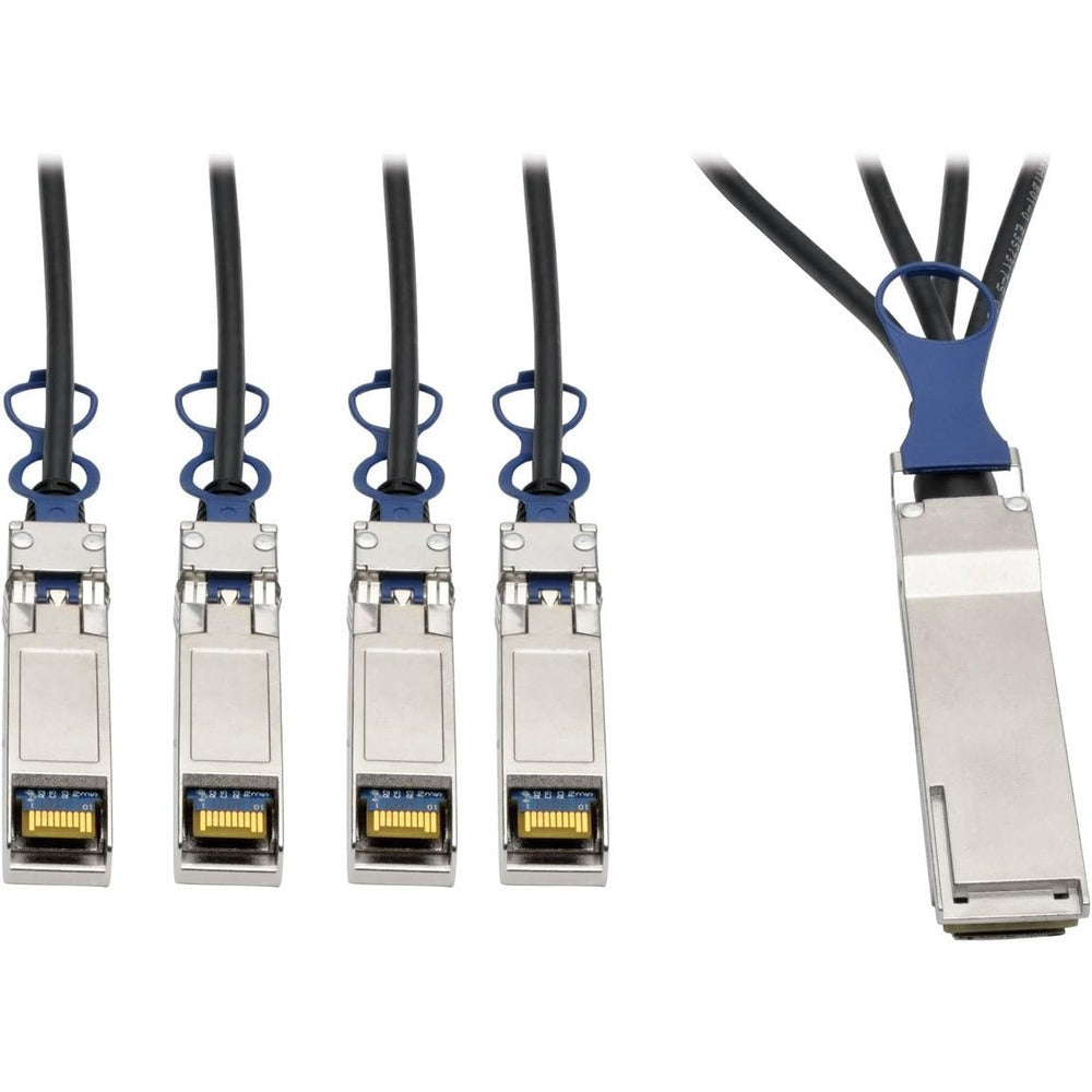 Tripplite 2M BREAKOUT CABLE QSFP+ TO 10GBE SFP+