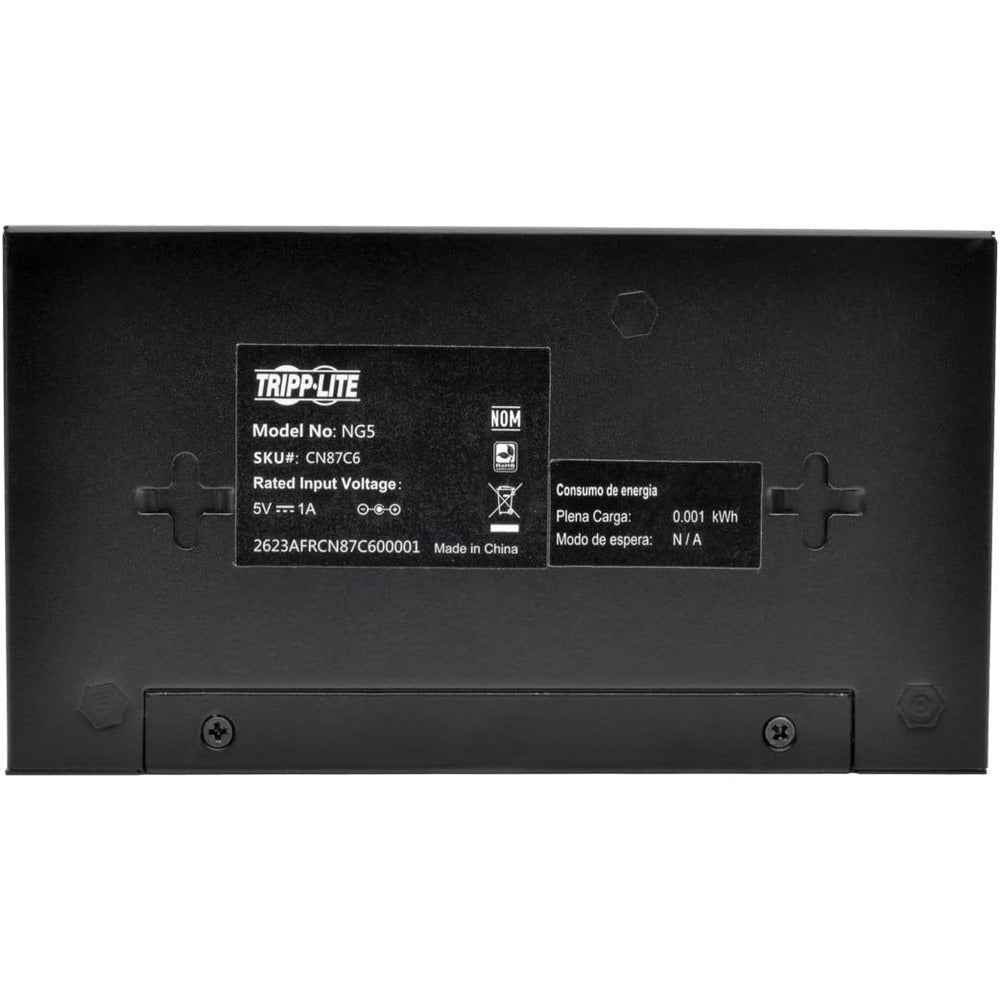 Tripplite 5-PORT DESKTOP GIGABIT SWITCH METAL