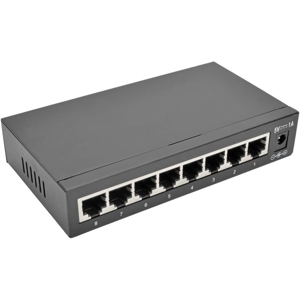 Tripplite 8-PORT DESKTOP GIGABIT SWITCH METAL