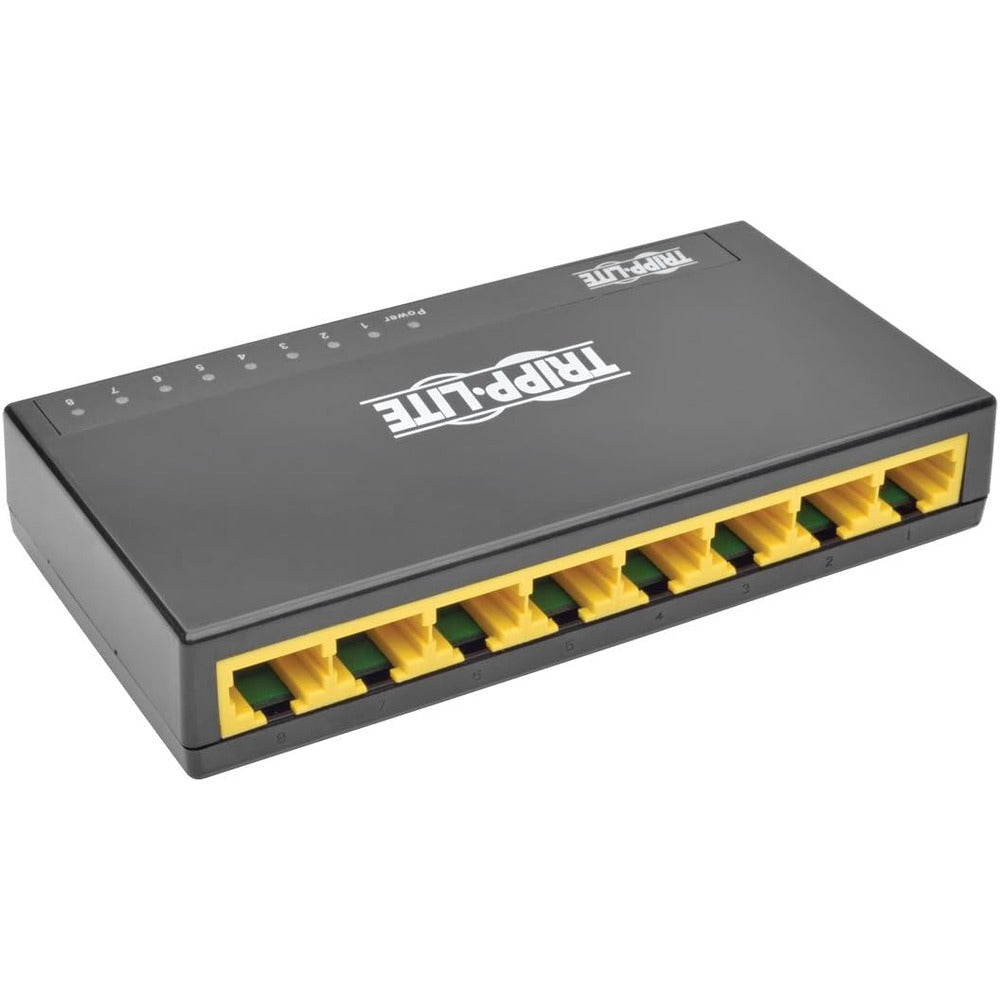 Tripplite 8-PORT DESKTOP GIGABIT ETHERNET SWITCH