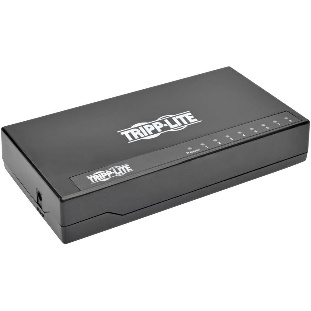 Tripplite 8-PORT DESKTOP GIGABIT ETHERNET SWITCH