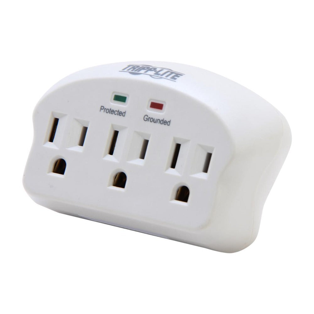 Surge Protector Wallmount Direct Plug In 3 Outlet 660 Joules