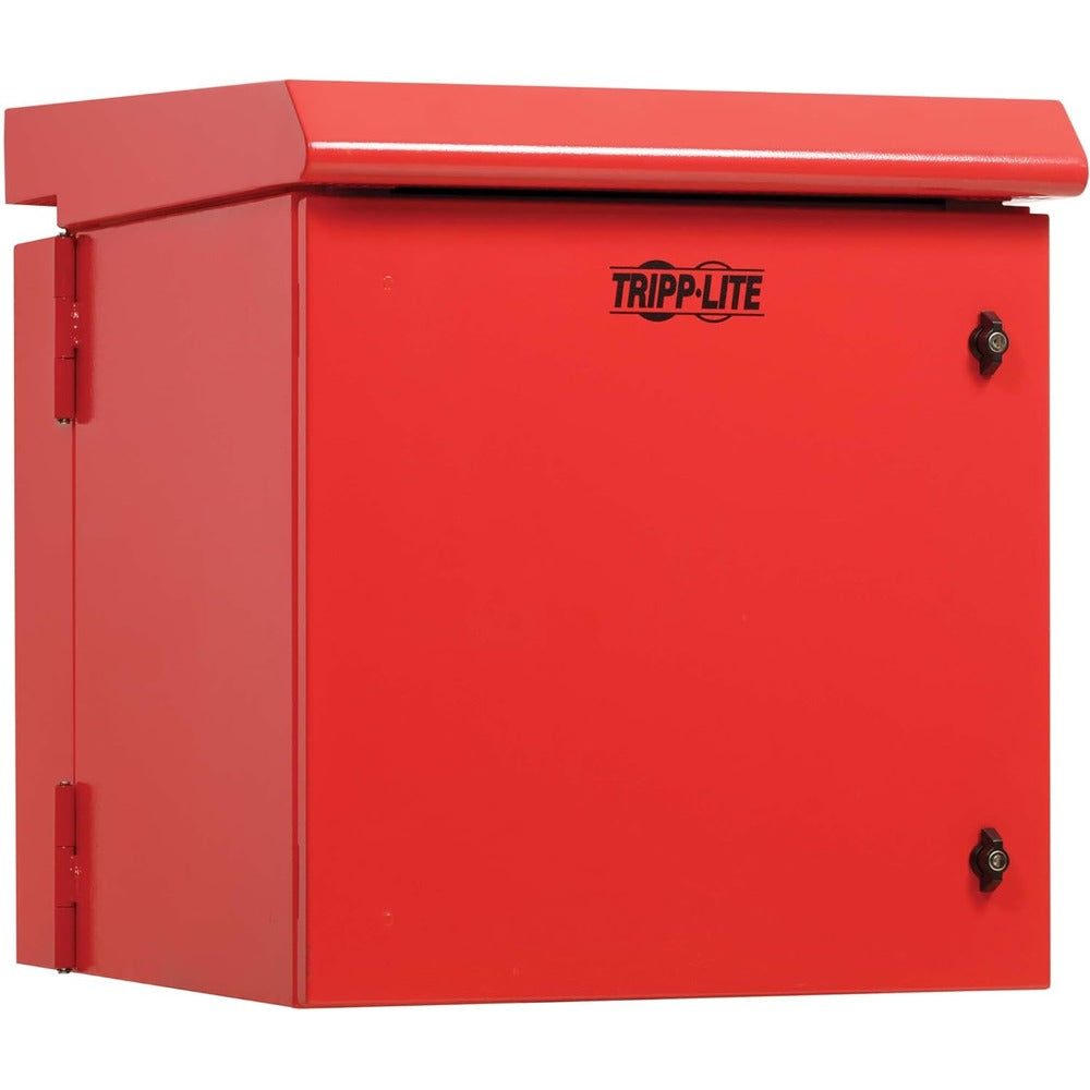 TRIPP LITE INDUSTRIAL WALLMOUNT RACK ENCLOSURE W LOCK 12U 23IN NEMA 3R RED