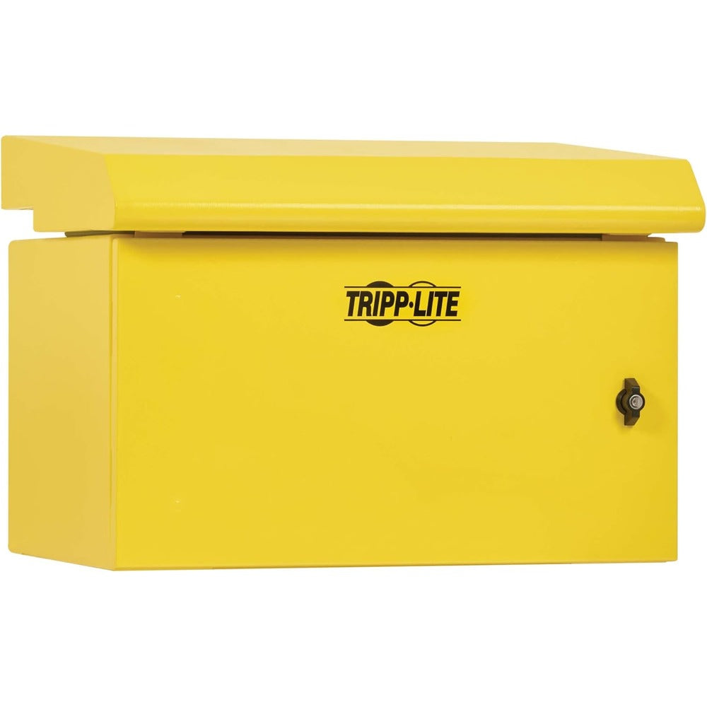 TRIPP LITE INDUSTRIAL WALLMOUNT RACK ENCLOSURE 6U 16.5IN NEMA 3R YELLOW.