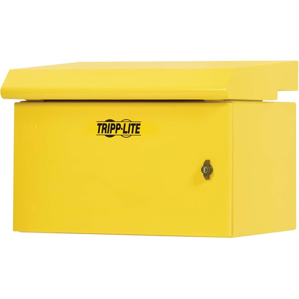 TRIPP LITE INDUSTRIAL WALLMOUNT RACK ENCLOSURE 6U 16.5IN NEMA 3R YELLOW.