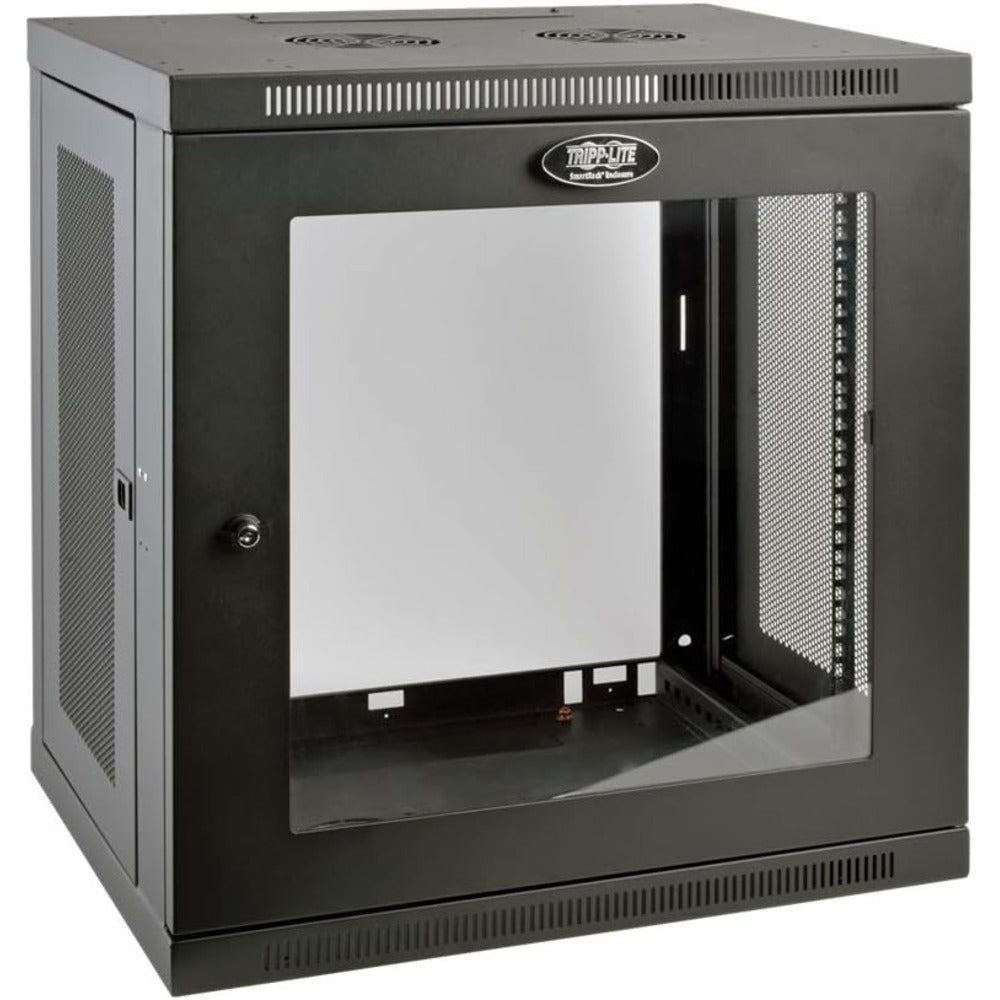 TRIPP LITE 12U WALLMOUNT RACK W/ ACRYLIC WINDOW