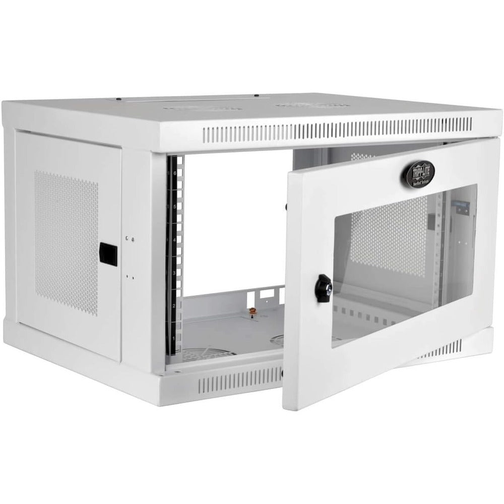 TRIPP LITE 6U WALLMOUNT RACK W/ACRYLIC WINDOW WHITE