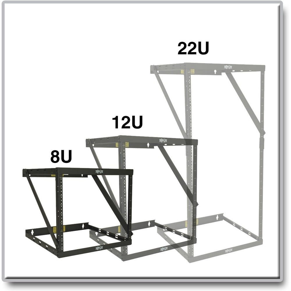 TRIPP LITE 8U/12U/22U WM RACK OPEN FRAME 2-POST