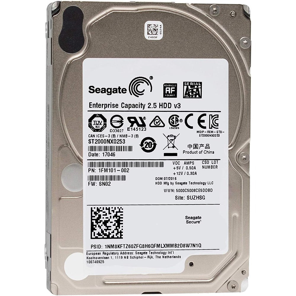 SEAGATE 2TB 2.5 7200RPM 128MB CACHE SATA 512