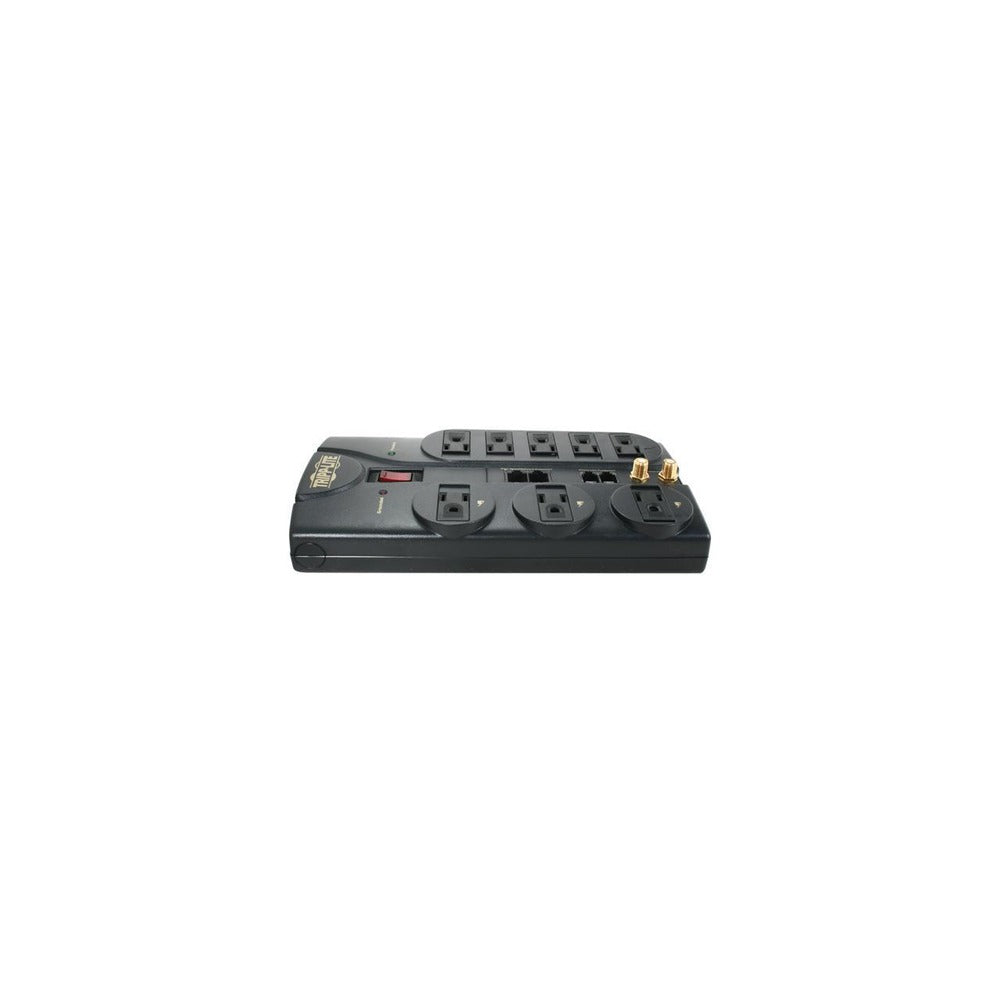 12-Outlet Surge Protector - Surge Protector - Circuit Breaker - 120V AC - 12 NEMA 5-15R - Black