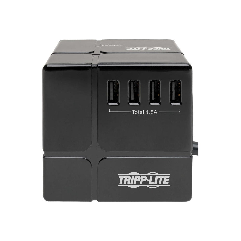 Safe-IT Cube Surge Protector 3-Outlet 5-15R 6 USB Charging Ports