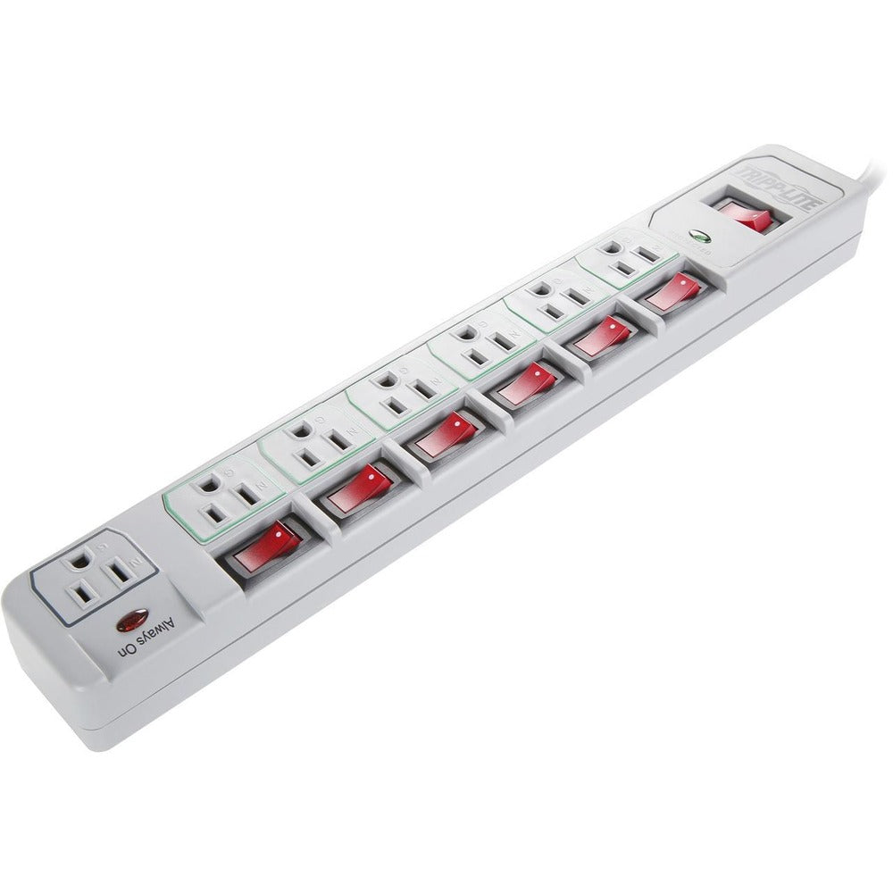 Eco Green Surge Protector Switched 7 Outlet Conserve Energy