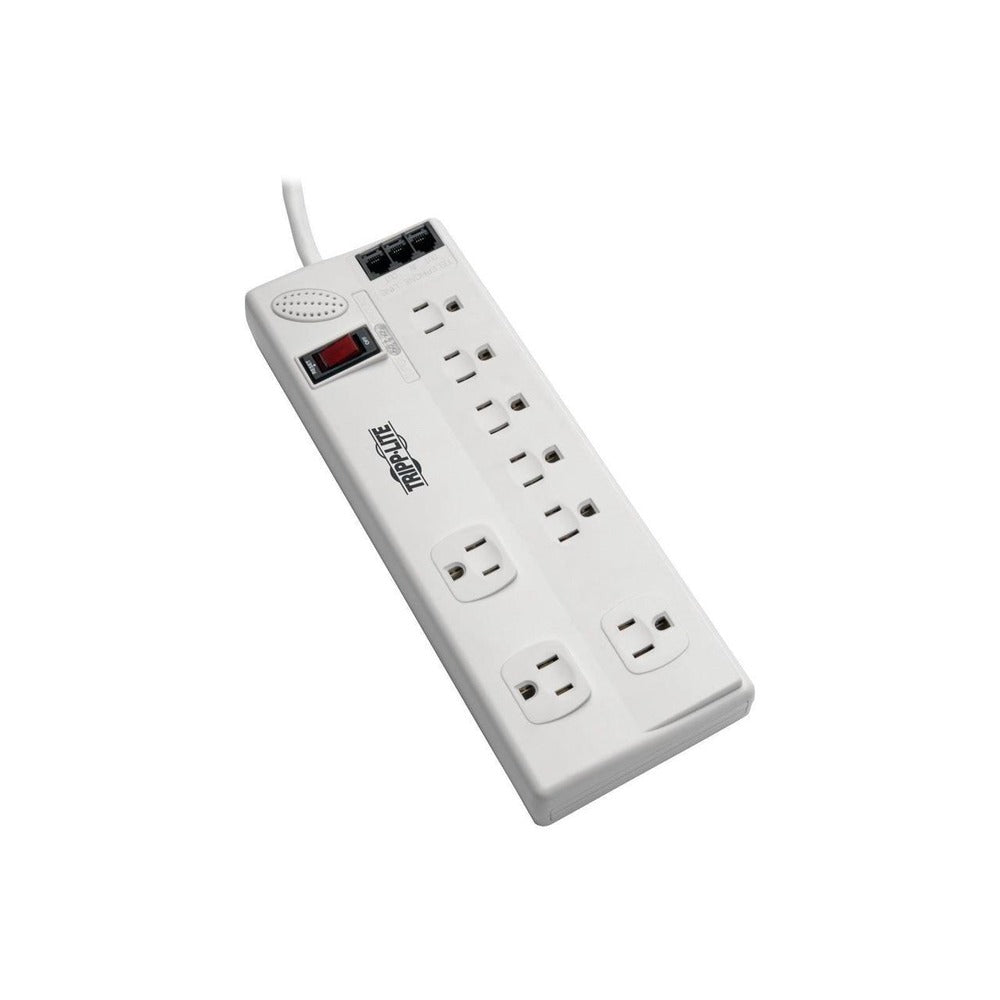 Surge Protector Power Strip 120V 5-15R 8 Outlet RJ11 8feet Cord 2160 J TAA GSA