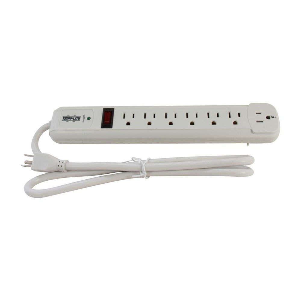 Surge Protector Power Strip TL P74 R 120V Right Angle 7 Outlet 4feet Cord