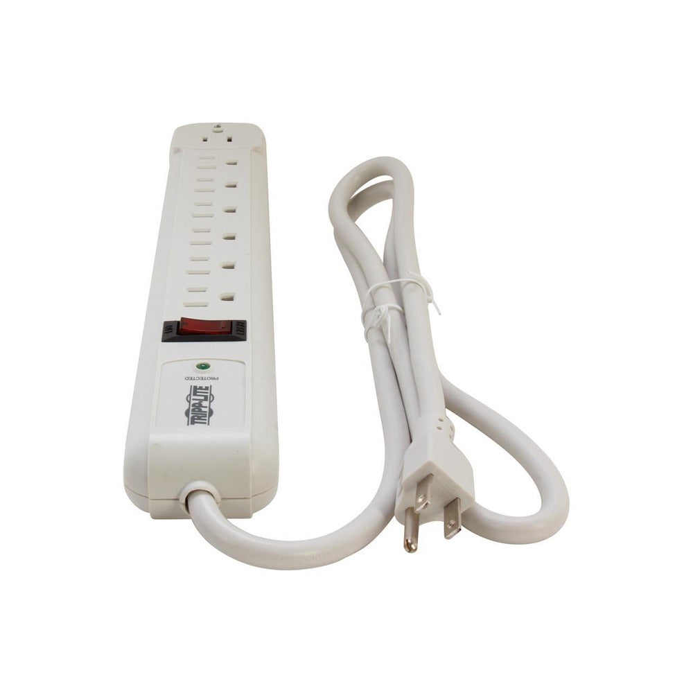 Surge Protector Power Strip TL P74 R 120V Right Angle 7 Outlet 4feet Cord