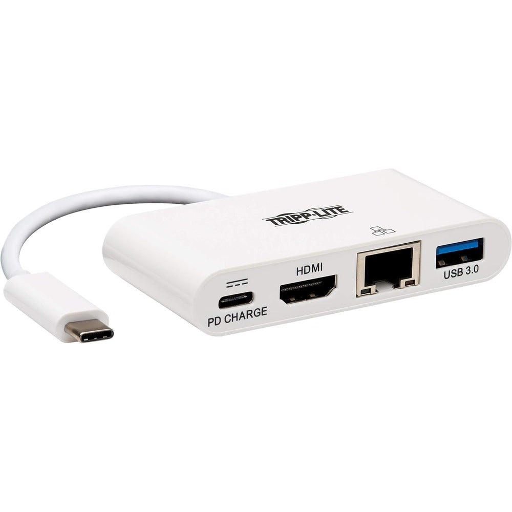 Tripplite USB C HDMI 4K ADAPTER HUB, GBE, CHARGING