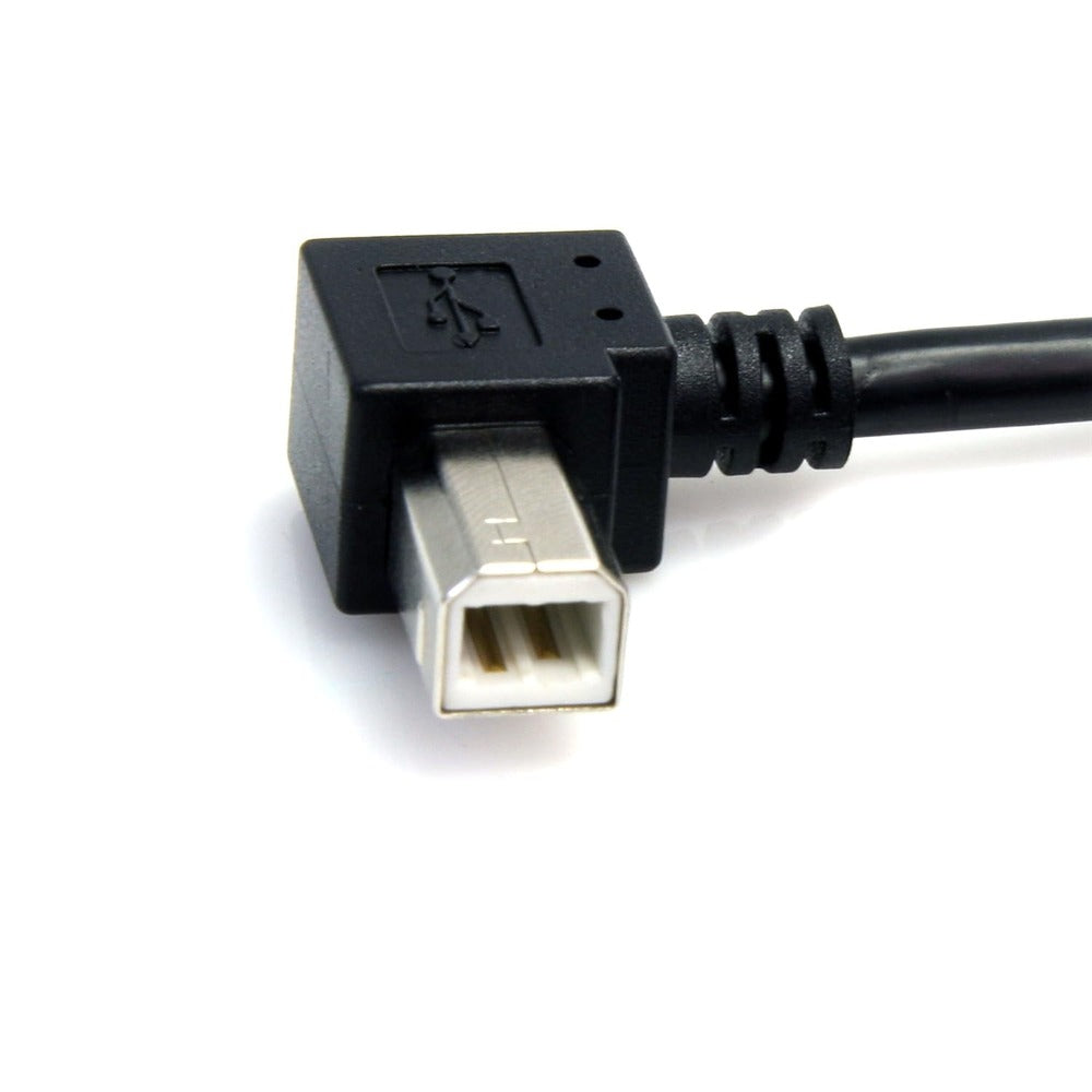 STARTECH 3 ft USB A to B Right Angle USB Cable