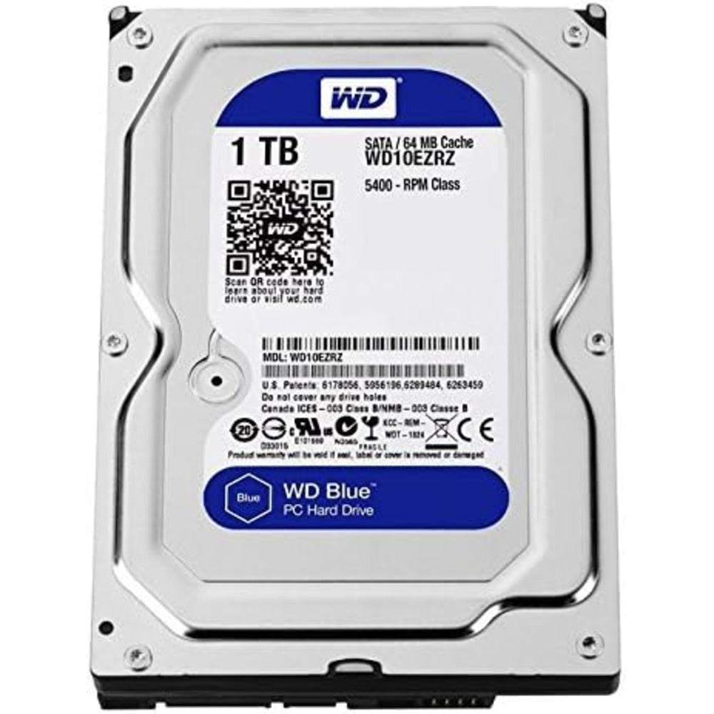 WESTERN DIGITAL 1TB 3.5 SATA 6G/BS 5400 RPM 64MB WD BLUE