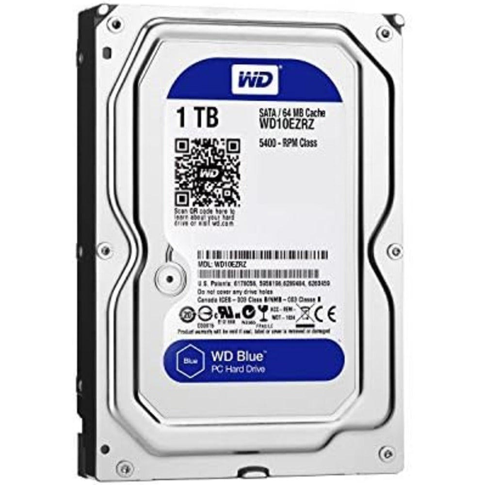 WESTERN DIGITAL 1TB 3.5 SATA 6G/BS 5400 RPM 64MB WD BLUE