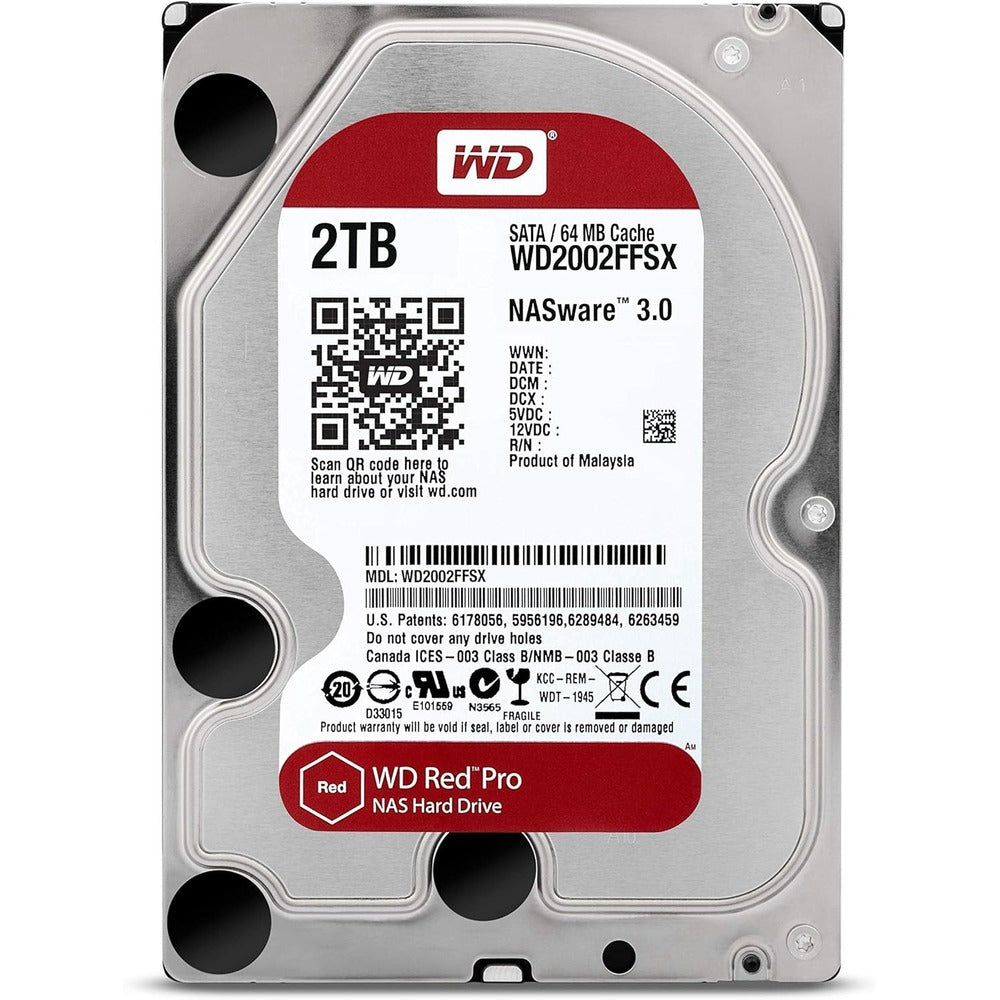 WESTERN DIGITAL WD Red Pro 2TB NAS 3.5 HDD