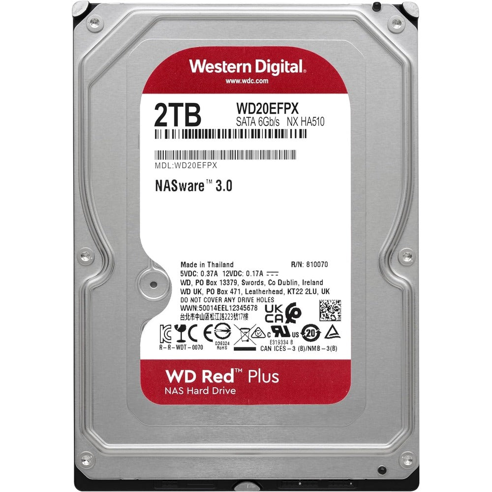 WESTERN DIGITAL WD RED Plus SATA 2TB NAS HDD 3.5