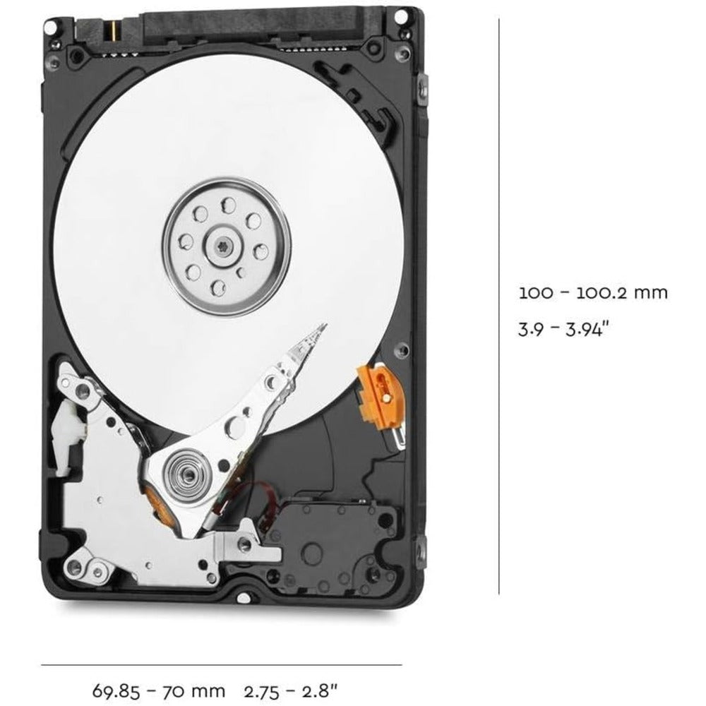 WESTERN DIGITAL 2TB WD BLUE 2.5SATA 128MB