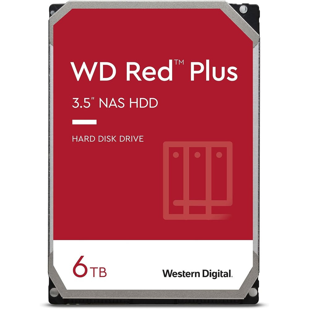 WESTERN DIGITAL WD RED PLUS SATA 6TB NAS HDD 5400RPM 3.5