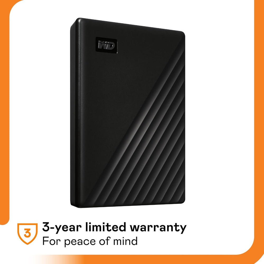 WESTERN DIGITAL WD MY PASSPORT BLACK 2TB