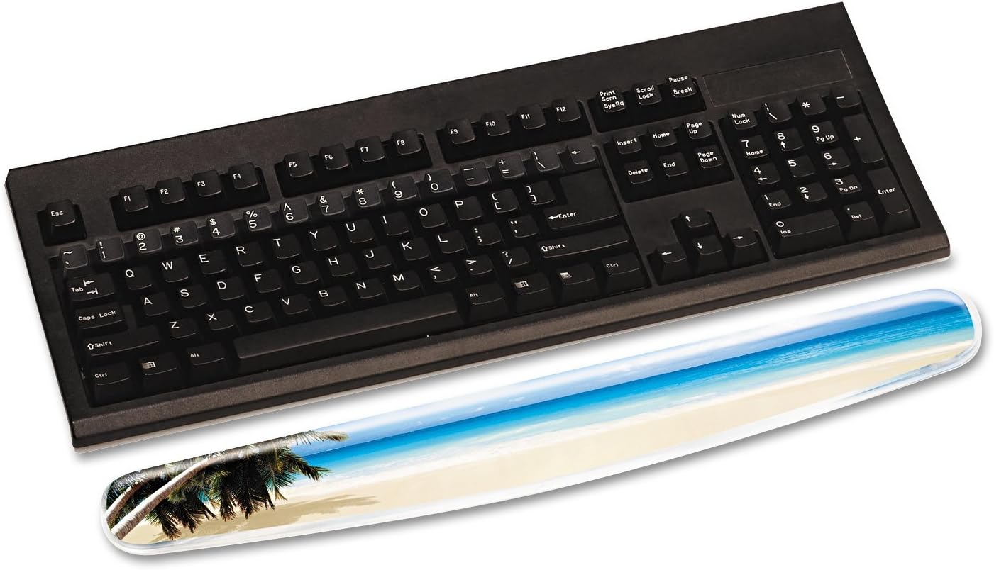 3M CLEAR GEL WRIST REST FOR KEYBOARD